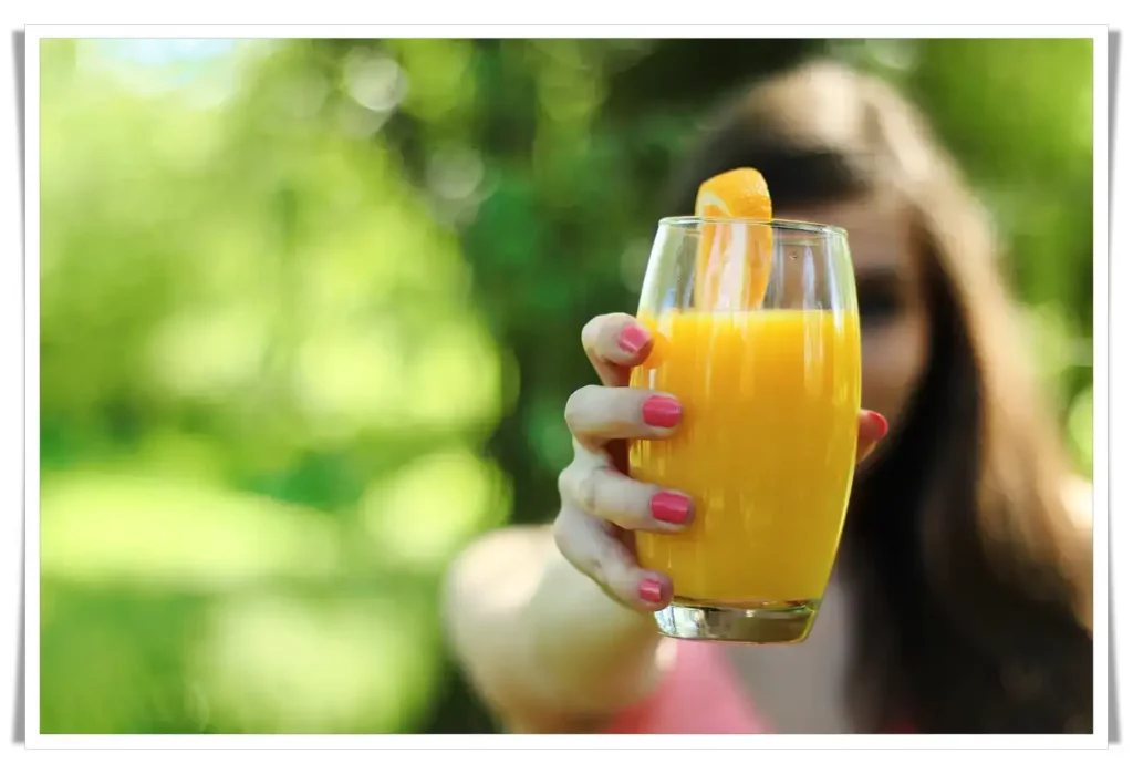 Powerful Slimming Drinks orange juice