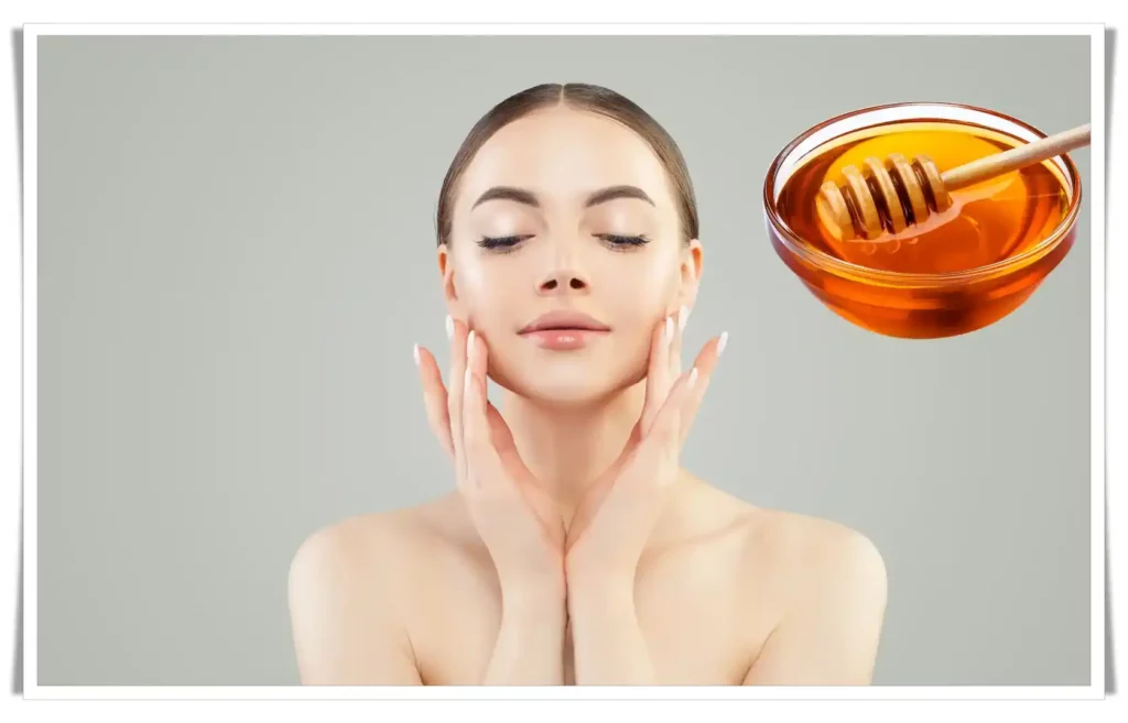 Honey balances the pH of your face and gives natural beauty