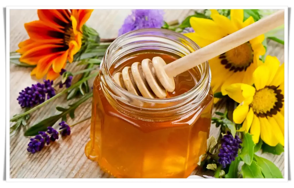 Honey is a natural sweetener produced by bees from the nectar of flowers. 