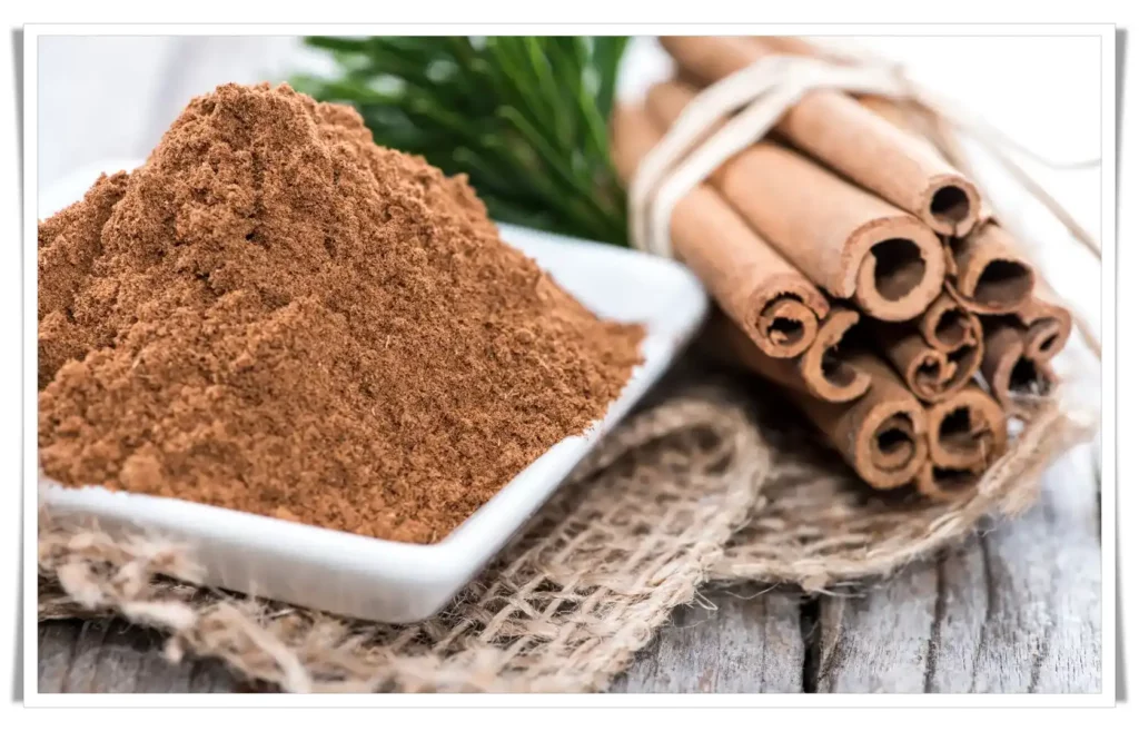 Experiment with spices like cinnamon