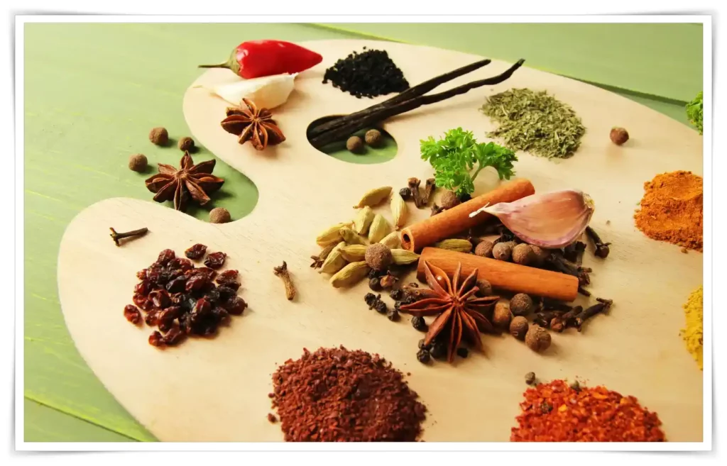 Easy To Cook Healthy Recipes - Herb and Spice Palette