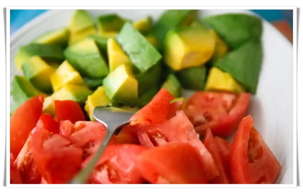 Avocado and Tomato Salad - Tasty Salad