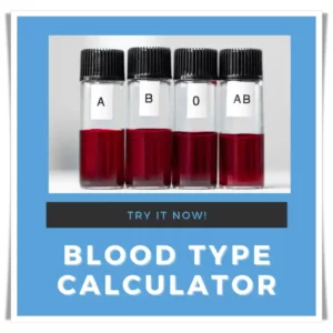 Blood Type Calculator