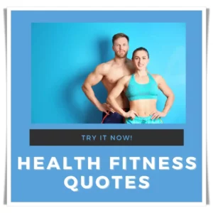 Health Fitness Quotes